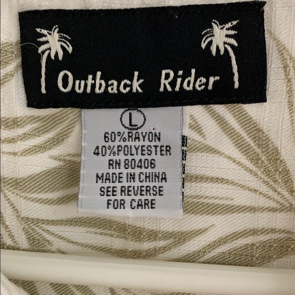 Men’s Outback Rider Hawaiian shirt - Picture 2 of 6